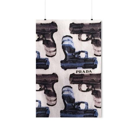 prada gun print|Prada Re.